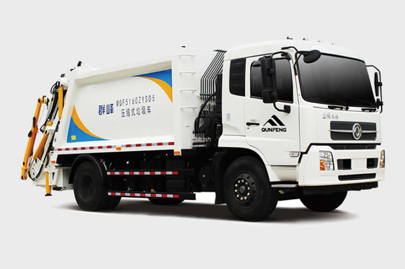 Camião/caminhão compactador de lixo com carregamento traseiro